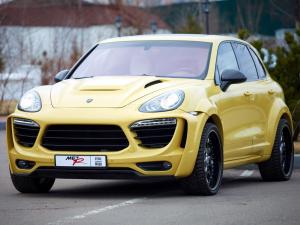 Porsche Cayenne Radical Gold Star by MET-R 2010 года
